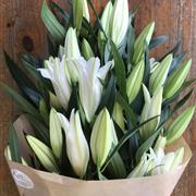 Simply Blooms - Scented White Lilies