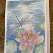 Dragonfly Greetings Card